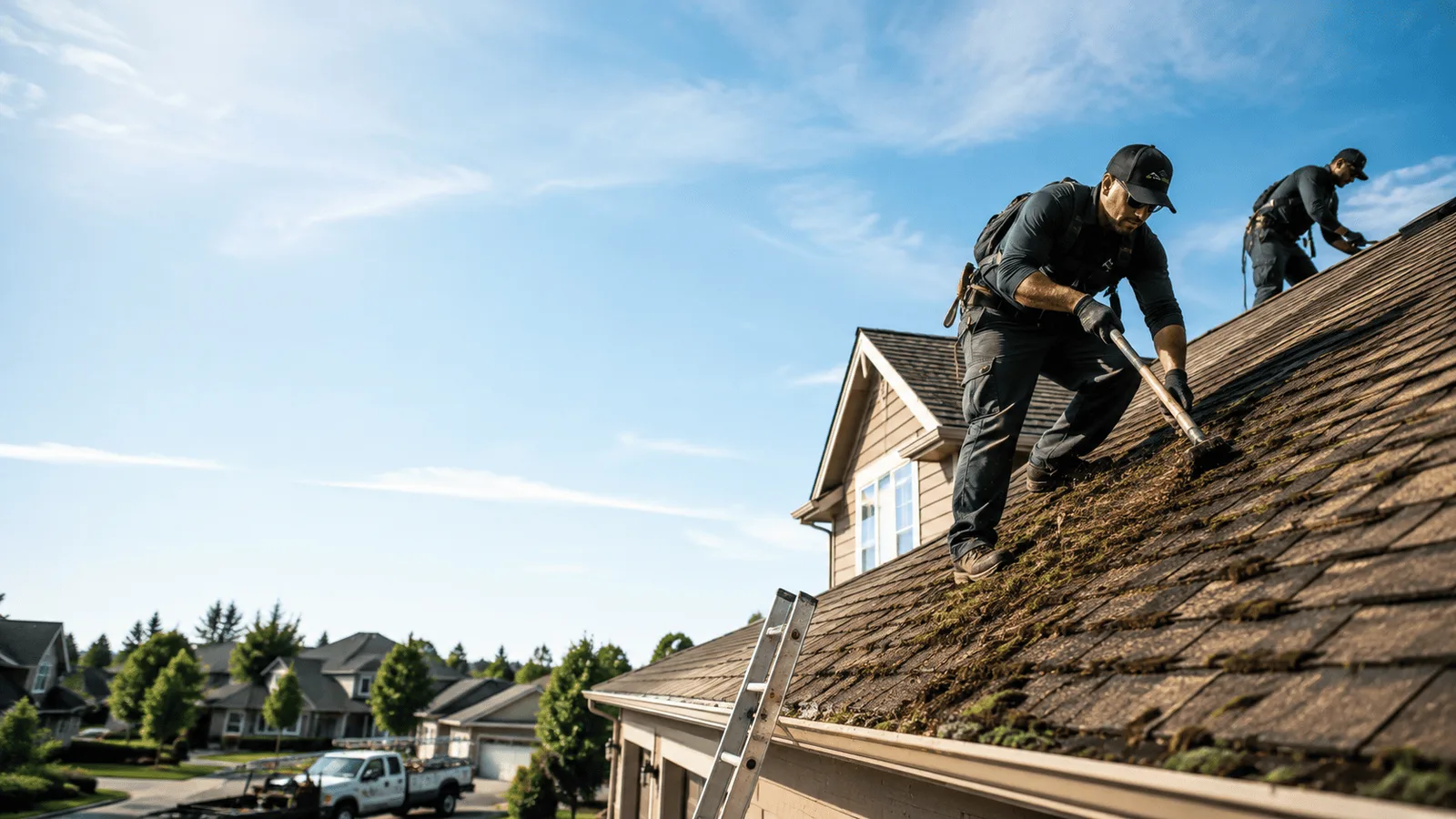 Roof Moss Removal in Warsaw, IN near me